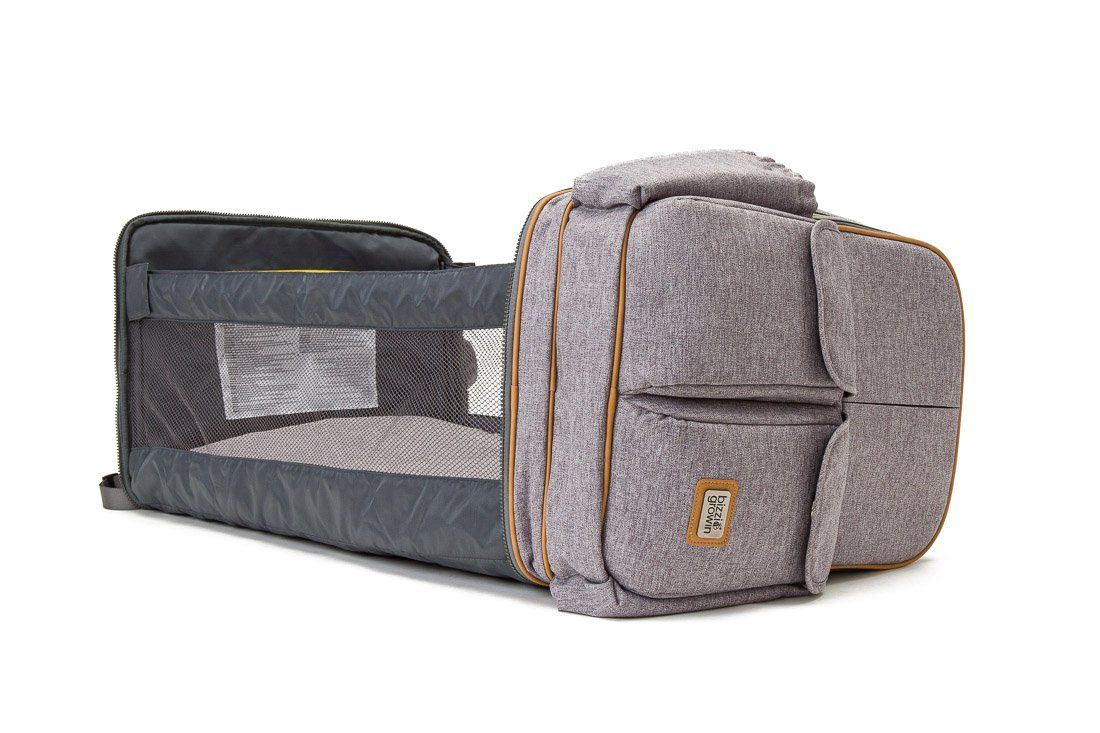 Baby Travel Crib Changing Rucsac - Windsor Grey - RucPOD ® - 4