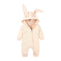 Onesie with Rabbit Ears - Cream