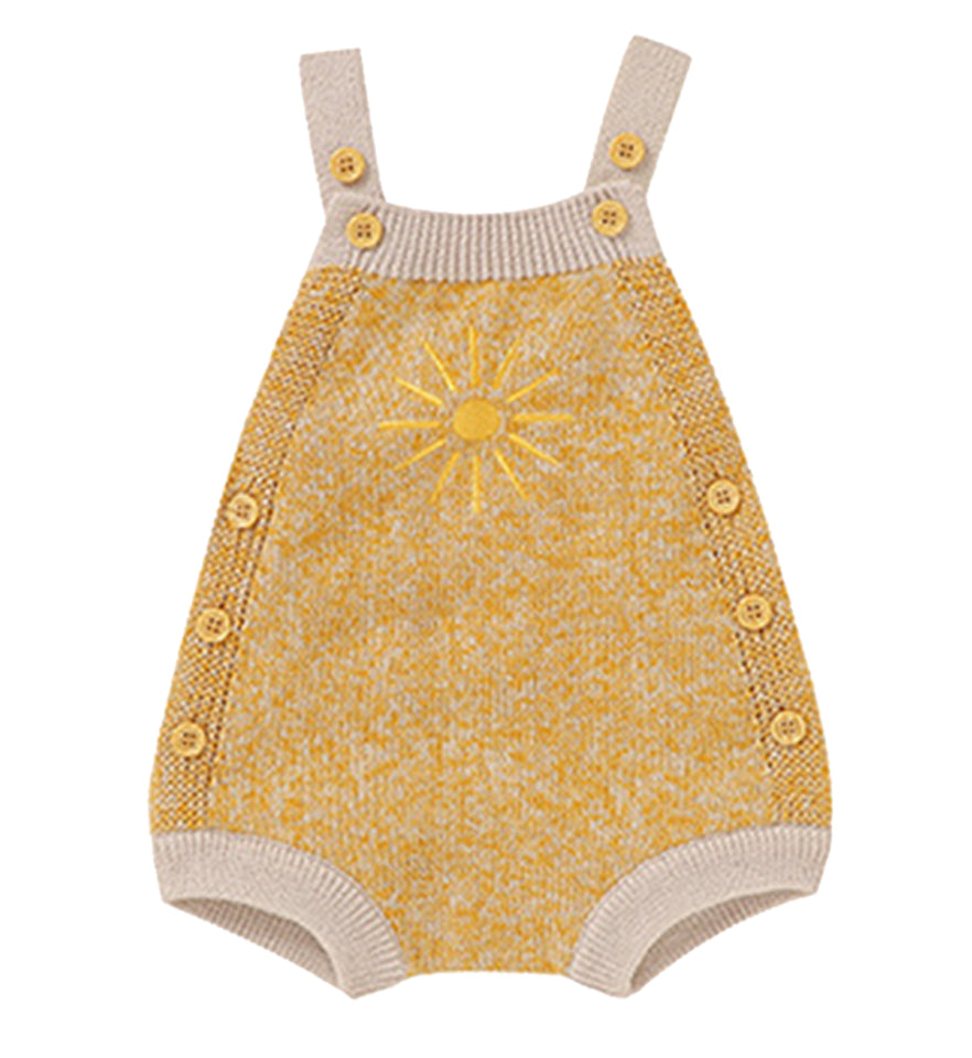 Sunshine Knitted Rompers